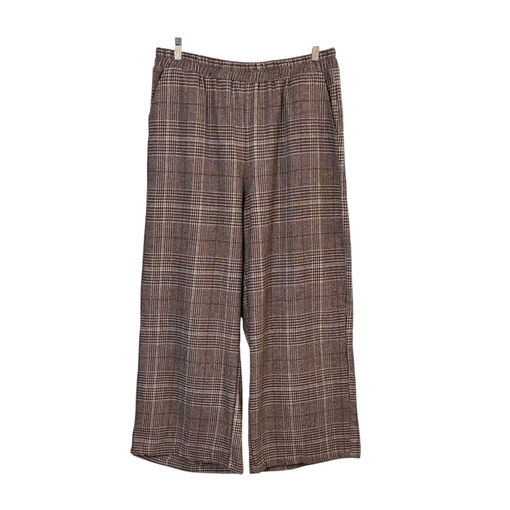 SHEIN Tweed Wide Leg Pants